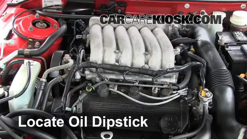 1996 Dodge Avenger ES 2.5L V6 Oil Check Oil Level